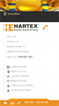 Mobile Screenshot of hartexengineering.com.au